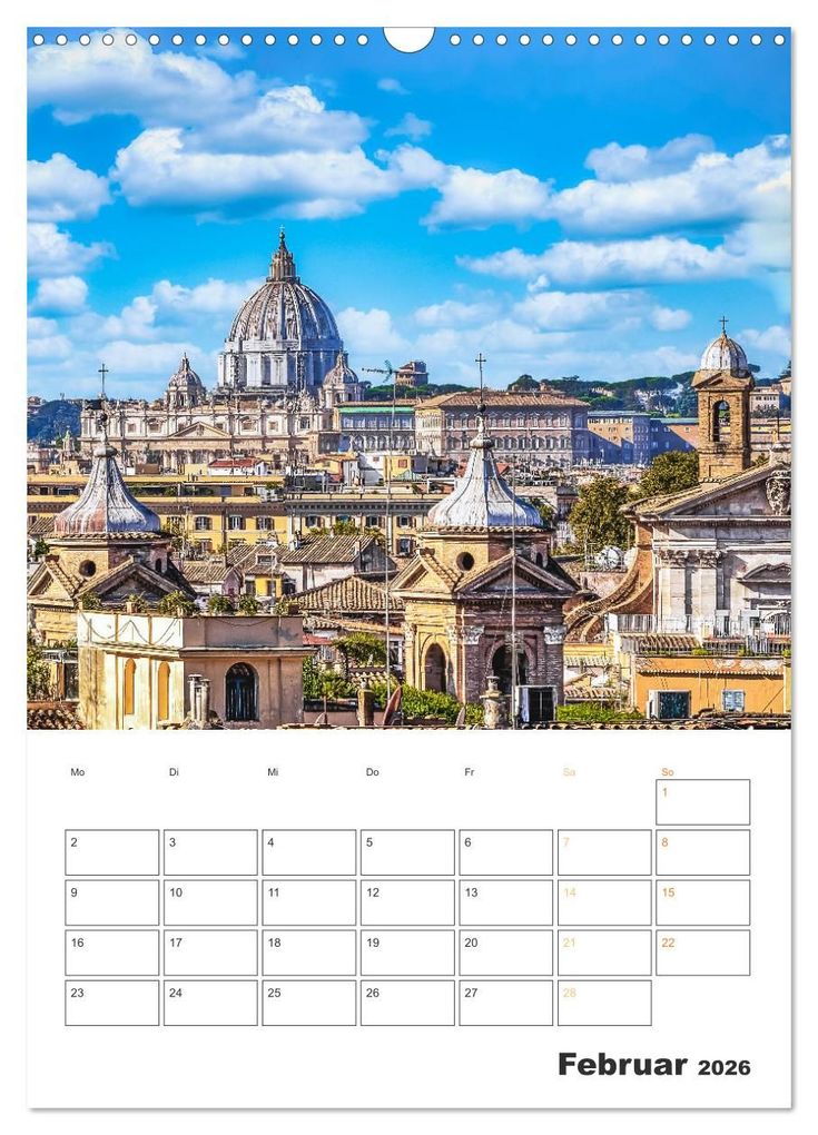 Weitere Ansicht: Rom - Kunst, Kultur und Geschichte (Wandkalender 2026 DIN A3 hoch), CALVENDO Monatskalender | Dieter Meyer, Calvendo
