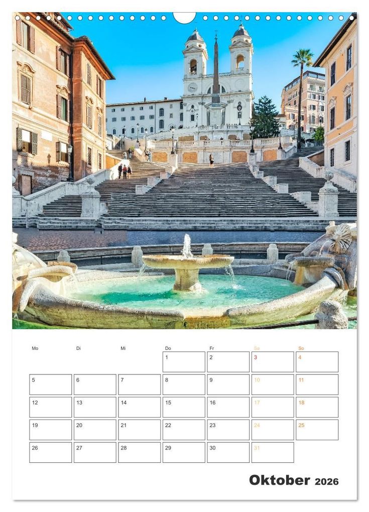 Weitere Ansicht: Rom - Kunst, Kultur und Geschichte (Wandkalender 2026 DIN A3 hoch), CALVENDO Monatskalender | Dieter Meyer, Calvendo