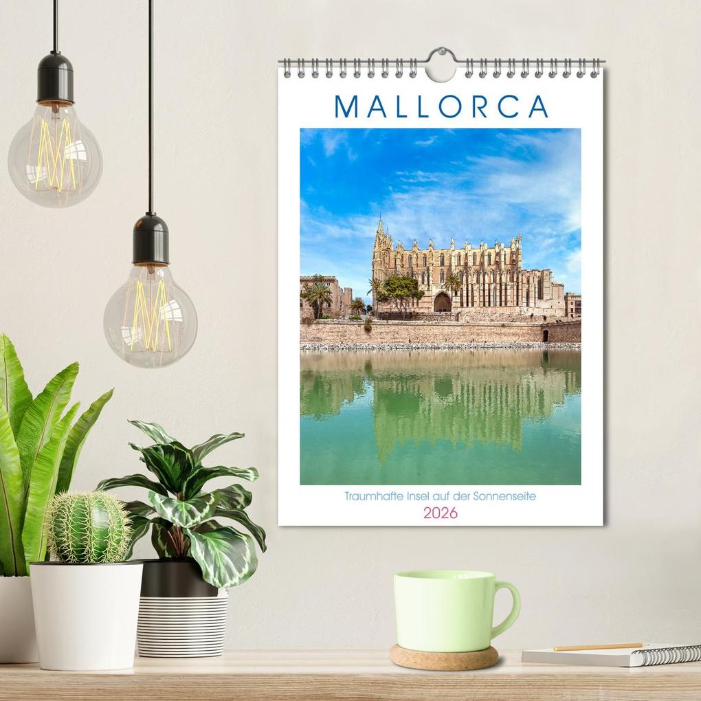 Weitere Ansicht: Mallorca - Traumhafte Insel auf der Sonnenseite (Wandkalender 2026 DIN A4 hoch), CALVENDO Monatskalender | Dieter Meyer, Calvendo
