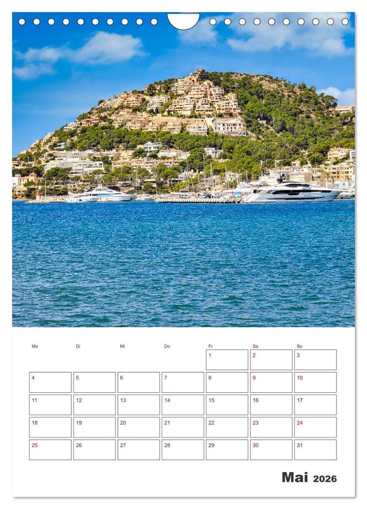 Weitere Ansicht: Mallorca - Traumhafte Insel auf der Sonnenseite (Wandkalender 2026 DIN A4 hoch), CALVENDO Monatskalender | Dieter Meyer, Calvendo