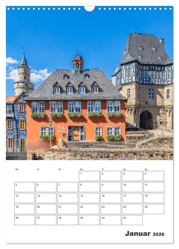 Weitere Ansicht: Idstein - Fachwerktraum im Herzen des Taunus (Wandkalender 2026 DIN A3 hoch), CALVENDO Monatskalender | Dieter Meyer, Calvendo