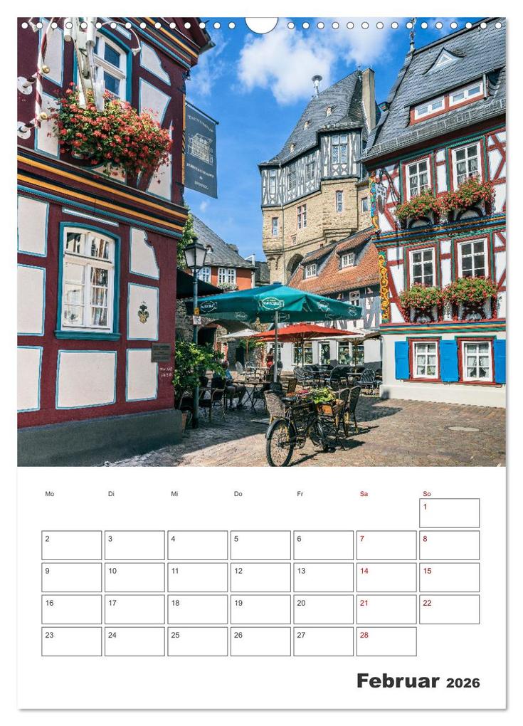 Weitere Ansicht: Idstein - Fachwerktraum im Herzen des Taunus (Wandkalender 2026 DIN A3 hoch), CALVENDO Monatskalender | Dieter Meyer, Calvendo