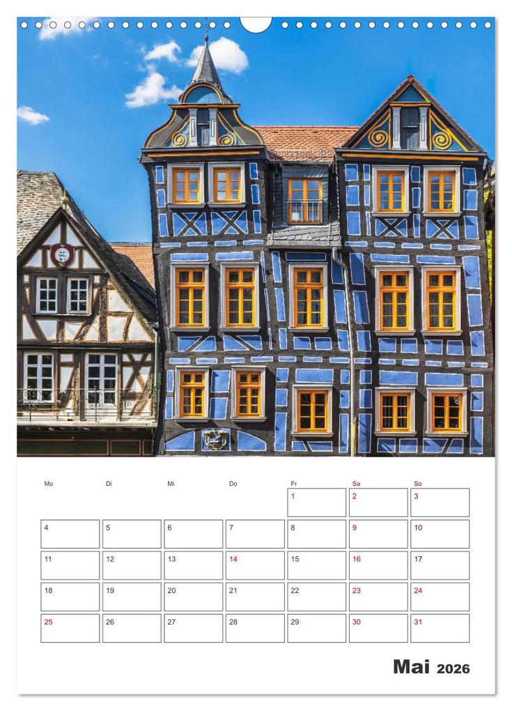 Weitere Ansicht: Idstein - Fachwerktraum im Herzen des Taunus (Wandkalender 2026 DIN A3 hoch), CALVENDO Monatskalender | Dieter Meyer, Calvendo