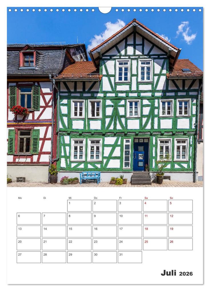 Weitere Ansicht: Idstein - Fachwerktraum im Herzen des Taunus (Wandkalender 2026 DIN A3 hoch), CALVENDO Monatskalender | Dieter Meyer, Calvendo