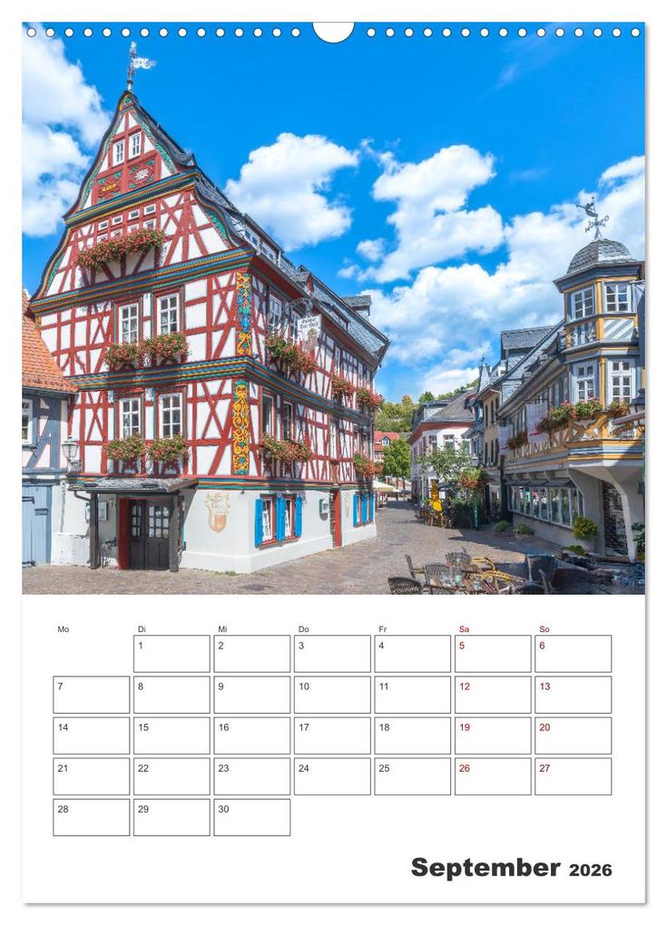 Weitere Ansicht: Idstein - Fachwerktraum im Herzen des Taunus (Wandkalender 2026 DIN A3 hoch), CALVENDO Monatskalender | Dieter Meyer, Calvendo