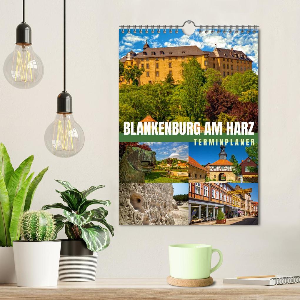 Weitere Ansicht: Blankenburg am Harz - Terminplaner (Wandkalender 2026 DIN A4 hoch), CALVENDO Monatskalender | Holger Felix, Calvendo
