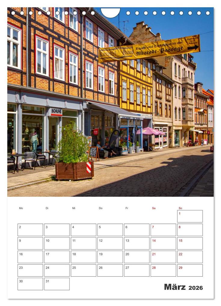 Weitere Ansicht: Blankenburg am Harz - Terminplaner (Wandkalender 2026 DIN A4 hoch), CALVENDO Monatskalender | Holger Felix, Calvendo