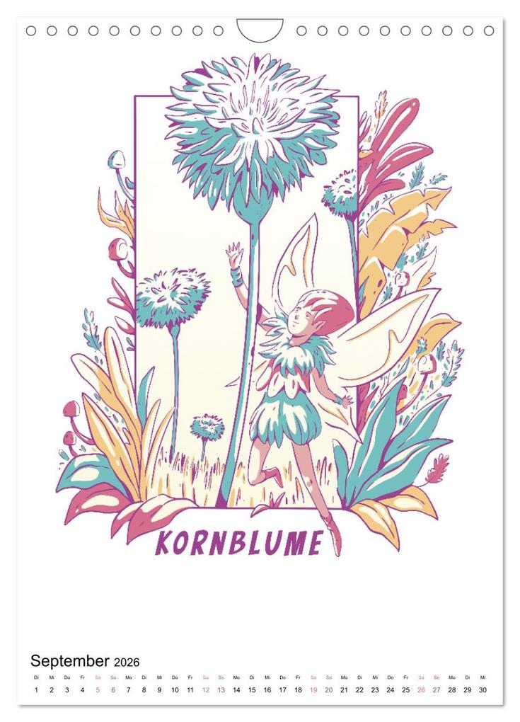 Weitere Ansicht: Wunderwelt der Blumen (Wandkalender 2026 DIN A4 hoch), CALVENDO Monatskalender | Luca Schmidt, Calvendo