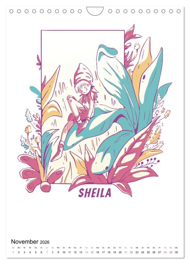 Weitere Ansicht: Wunderwelt der Blumen (Wandkalender 2026 DIN A4 hoch), CALVENDO Monatskalender | Luca Schmidt, Calvendo