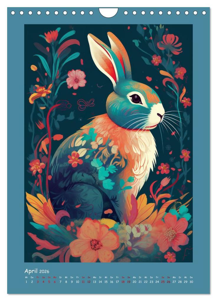 Weitere Ansicht: Chinesischer Tierkreis (Wandkalender 2026 DIN A4 hoch), CALVENDO Monatskalender | Calvendo, Kerstin Waurick