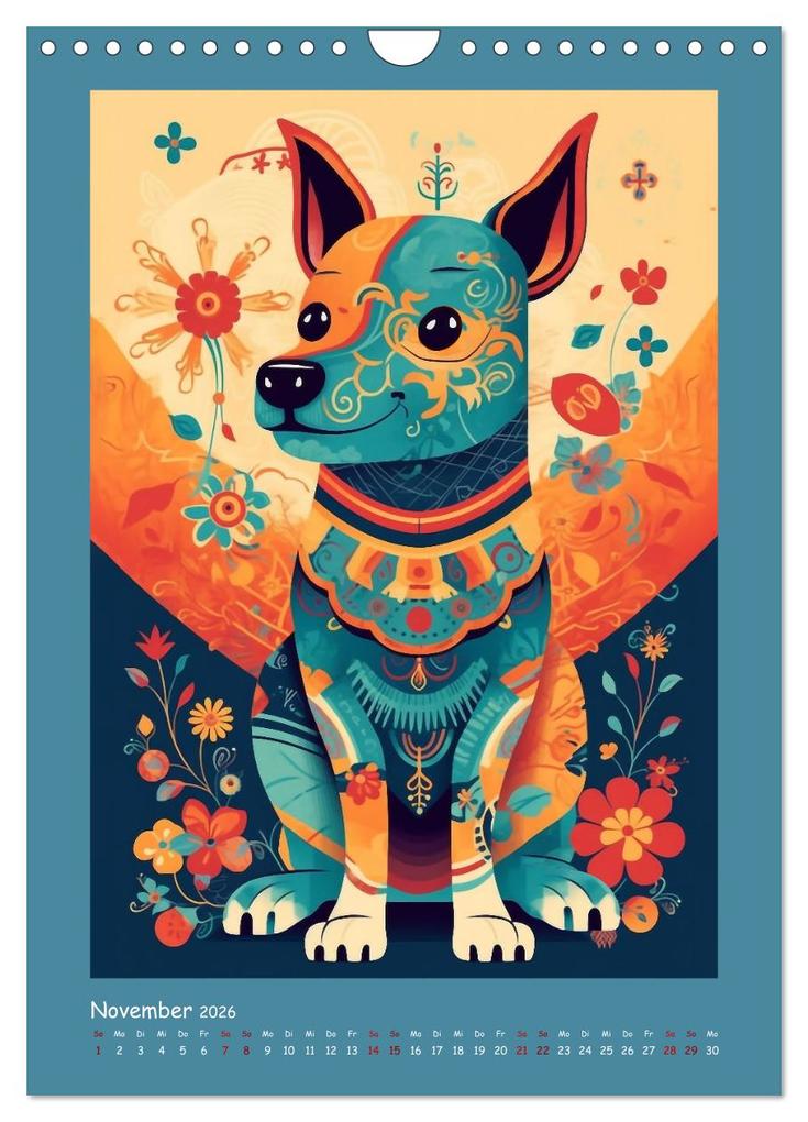 Weitere Ansicht: Chinesischer Tierkreis (Wandkalender 2026 DIN A4 hoch), CALVENDO Monatskalender | Calvendo, Kerstin Waurick