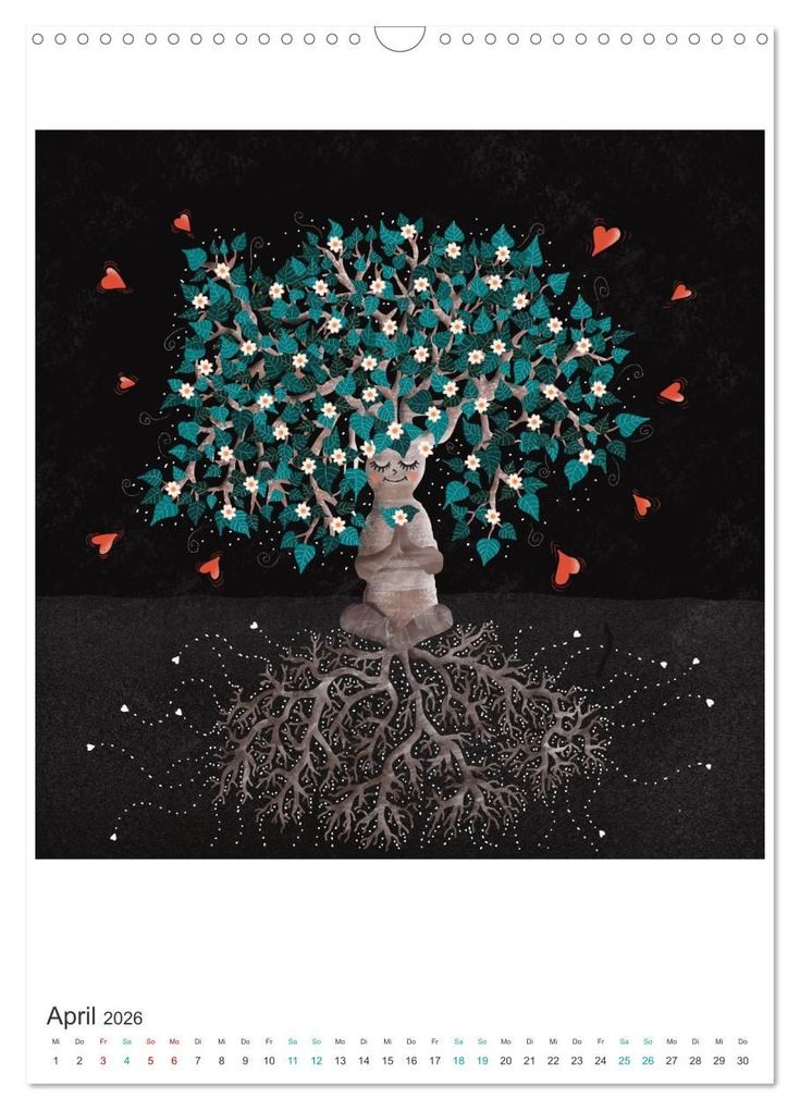 Weitere Ansicht: SAVE OUR TREES - Bäume bedeuten Leben (Wandkalender 2026 DIN A3 hoch), CALVENDO Monatskalender | Calvendo, Danja Krampikowski