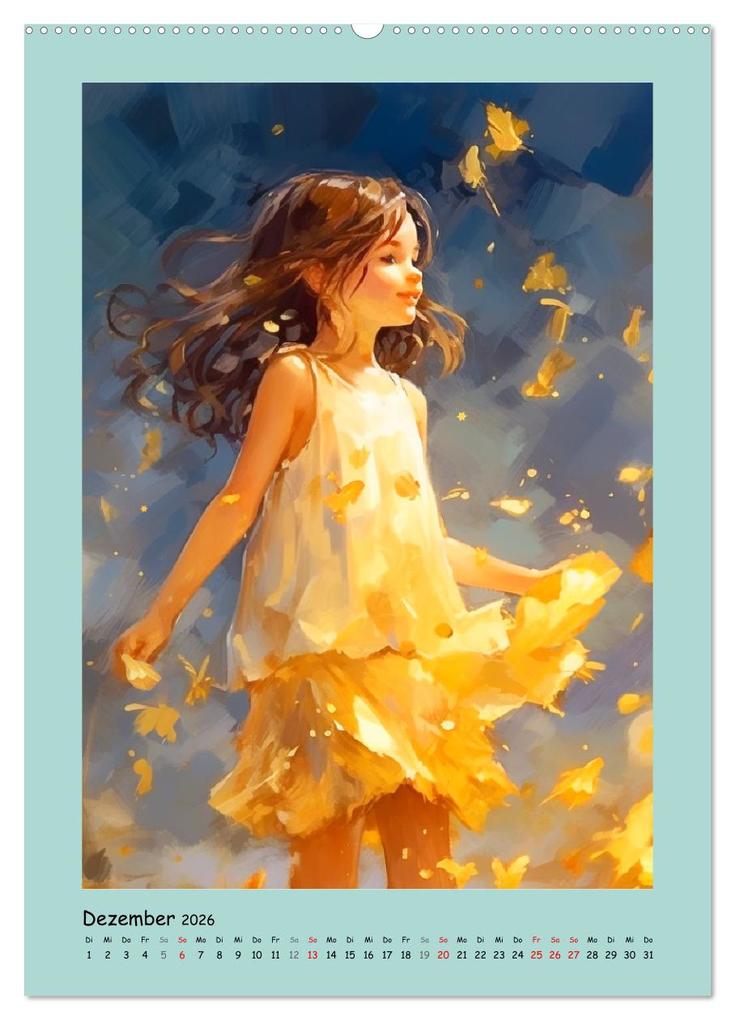 Weitere Ansicht: Zauberhafte Märchenillustrationen im Romantik-Stil (hochwertiger Premium Wandkalender 2026 DIN A2 hoch), Kunstdruck in Hochglanz | Calvendo, Rose Hurley