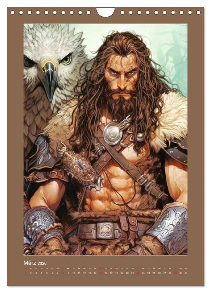 Weitere Ansicht: Die Anderswelt. Mystische Gestalten aus dem Mittelalter (Wandkalender 2026 DIN A4 hoch), CALVENDO Monatskalender | Calvendo, Rose Hurley