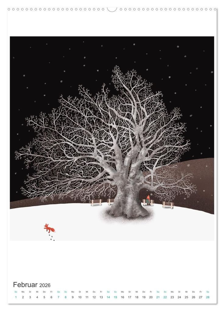 Weitere Ansicht: SAVE OUR TREES - Bäume bedeuten Leben (Wandkalender 2026 DIN A2 hoch), CALVENDO Monatskalender | Calvendo, Danja Krampikowski