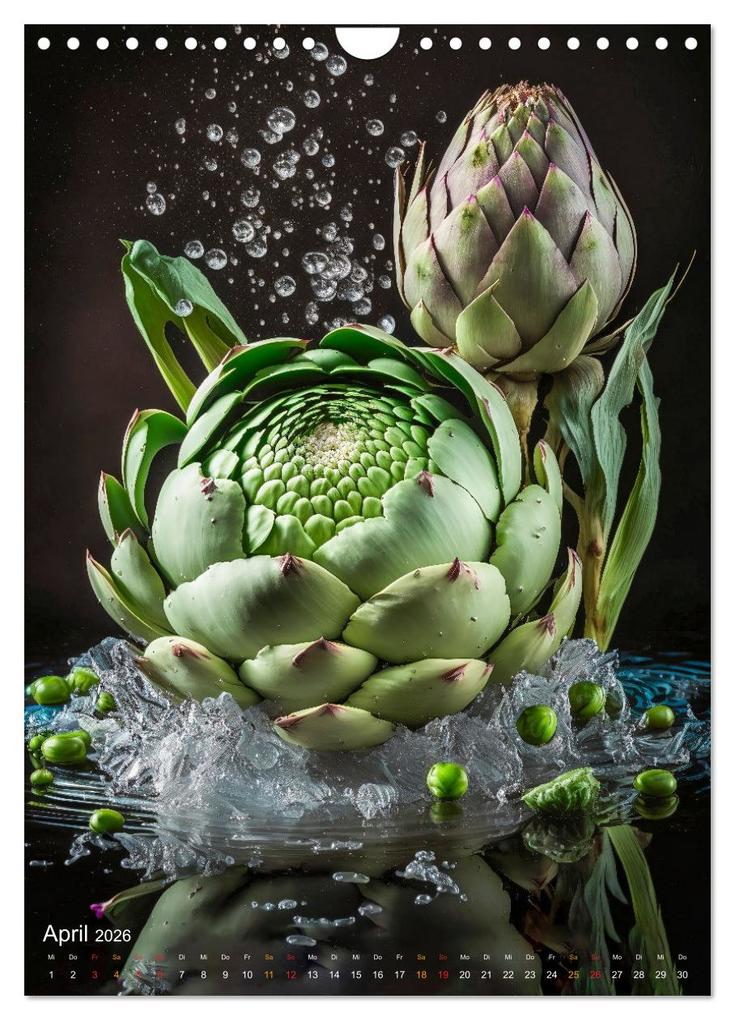 Weitere Ansicht: Cooles Gemüse (Wandkalender 2026 DIN A4 hoch), CALVENDO Monatskalender | Calvendo, Peter Roder