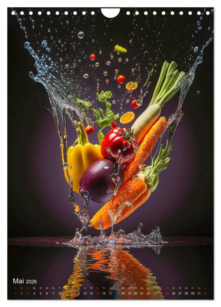 Weitere Ansicht: Cooles Gemüse (Wandkalender 2026 DIN A4 hoch), CALVENDO Monatskalender | Calvendo, Peter Roder