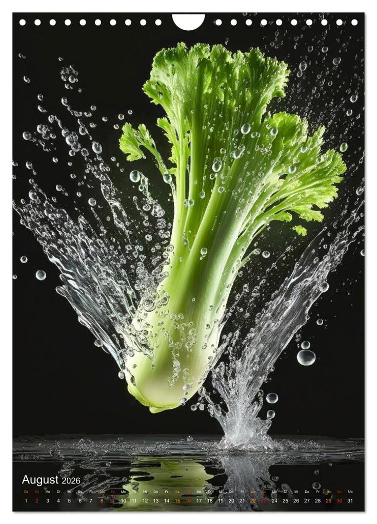 Weitere Ansicht: Cooles Gemüse (Wandkalender 2026 DIN A4 hoch), CALVENDO Monatskalender | Calvendo, Peter Roder