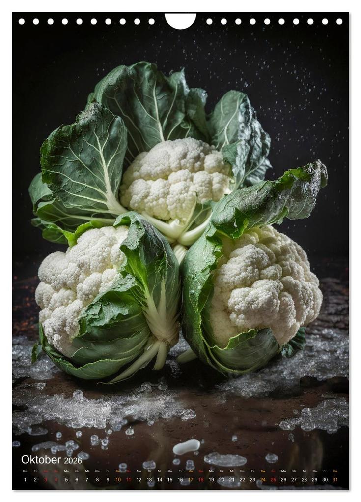 Weitere Ansicht: Cooles Gemüse (Wandkalender 2026 DIN A4 hoch), CALVENDO Monatskalender | Calvendo, Peter Roder