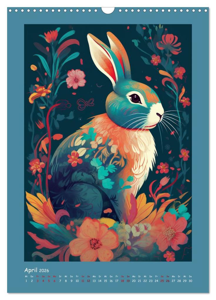 Weitere Ansicht: Chinesischer Tierkreis (Wandkalender 2026 DIN A3 hoch), CALVENDO Monatskalender | Calvendo, Kerstin Waurick