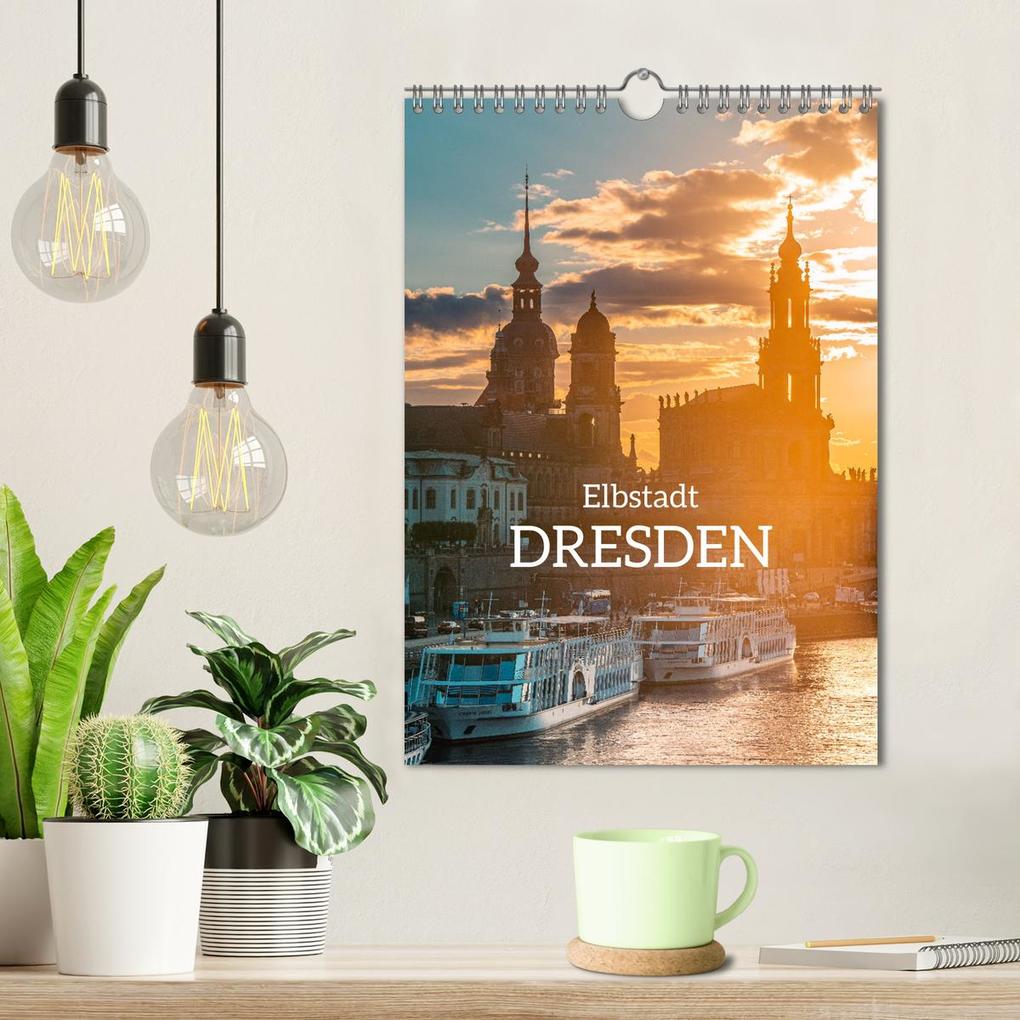 Weitere Ansicht: Elbstadt Dresden (Wandkalender 2026 DIN A4 hoch), CALVENDO Monatskalender | Calvendo, Stefan Becker