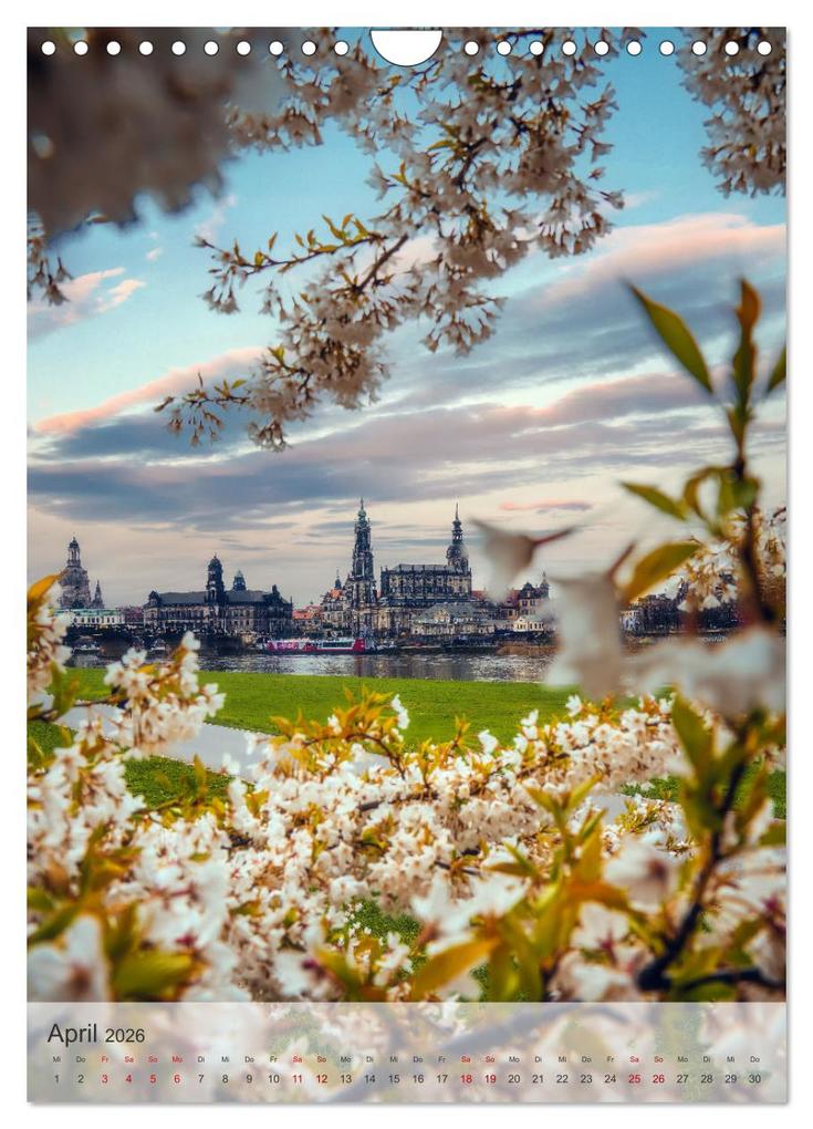 Weitere Ansicht: Elbstadt Dresden (Wandkalender 2026 DIN A4 hoch), CALVENDO Monatskalender | Calvendo, Stefan Becker