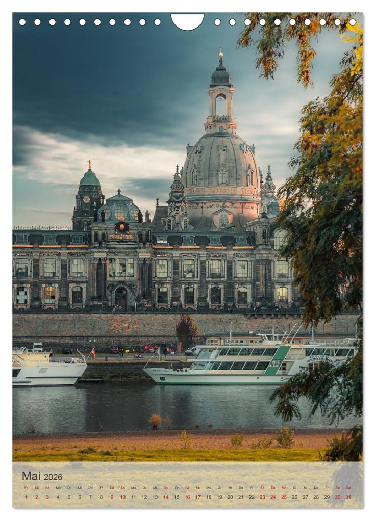 Weitere Ansicht: Elbstadt Dresden (Wandkalender 2026 DIN A4 hoch), CALVENDO Monatskalender | Calvendo, Stefan Becker