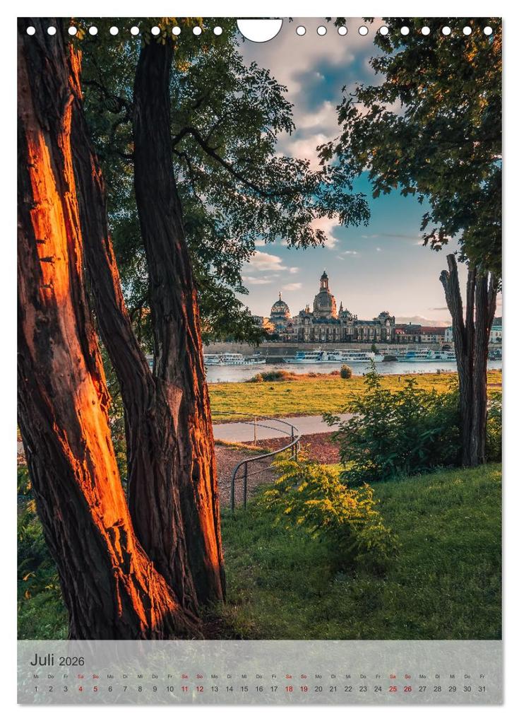 Weitere Ansicht: Elbstadt Dresden (Wandkalender 2026 DIN A4 hoch), CALVENDO Monatskalender | Calvendo, Stefan Becker