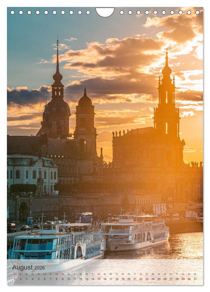 Weitere Ansicht: Elbstadt Dresden (Wandkalender 2026 DIN A4 hoch), CALVENDO Monatskalender | Calvendo, Stefan Becker