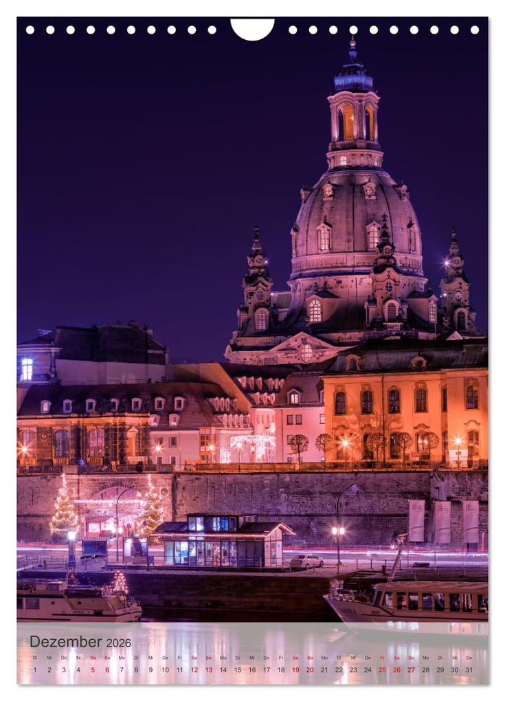 Weitere Ansicht: Elbstadt Dresden (Wandkalender 2026 DIN A4 hoch), CALVENDO Monatskalender | Calvendo, Stefan Becker