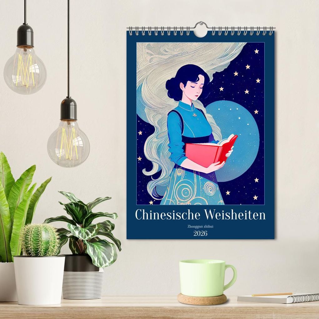 Weitere Ansicht: Chinesische Weisheiten. Zhongguó zhìhuì (Wandkalender 2026 DIN A4 hoch), CALVENDO Monatskalender | Calvendo, Steffani Lehmann