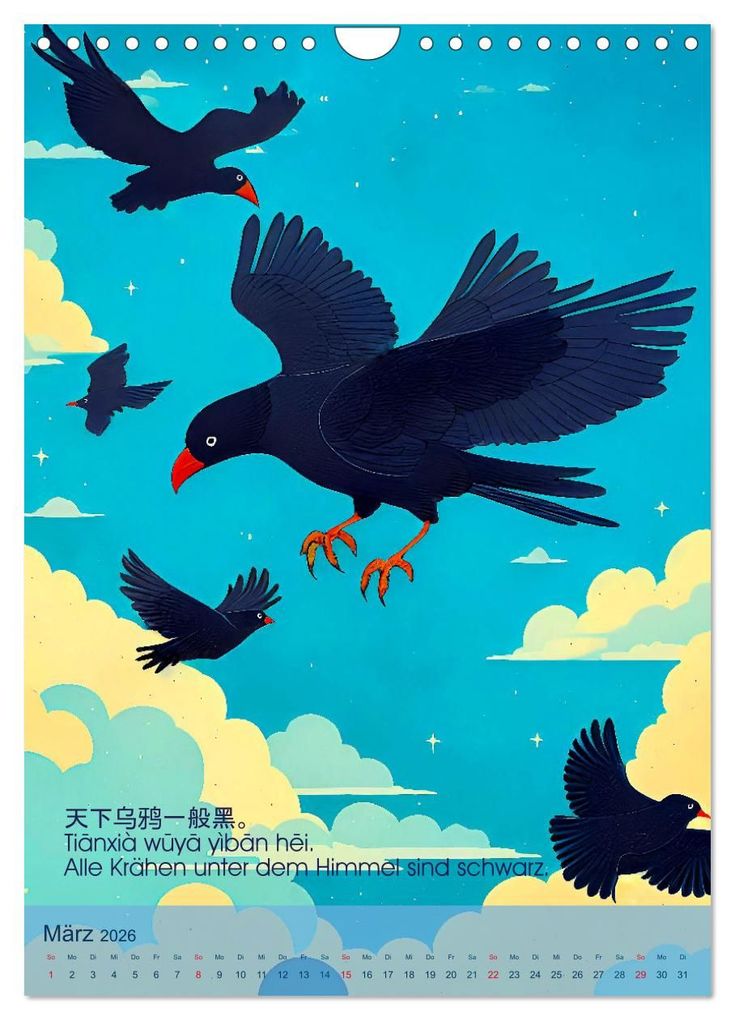 Weitere Ansicht: Chinesische Weisheiten. Zhongguó zhìhuì (Wandkalender 2026 DIN A4 hoch), CALVENDO Monatskalender | Calvendo, Steffani Lehmann