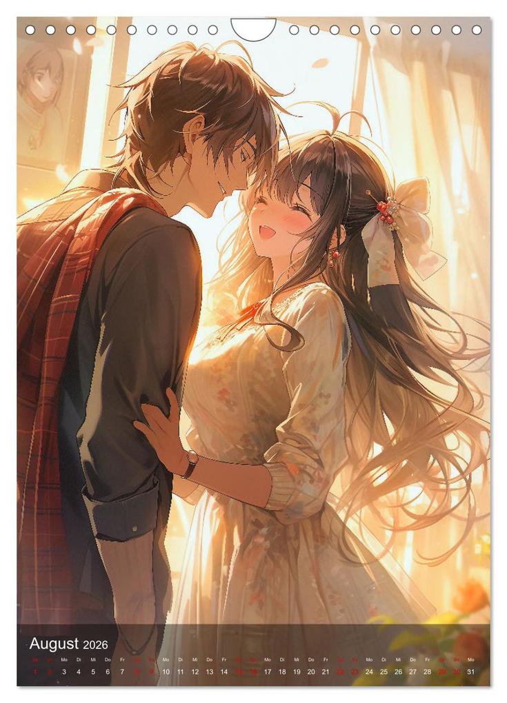 Weitere Ansicht: Verliebt in Manga (Wandkalender 2026 DIN A4 hoch), CALVENDO Monatskalender | Calvendo, Kerstin Waurick