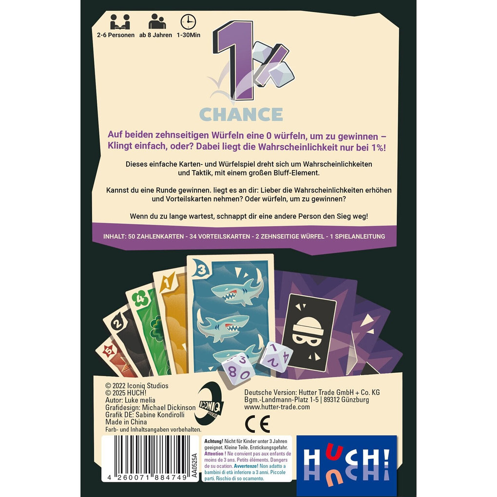 Weitere Ansicht: Die 1% Chance | Iconiq Studios