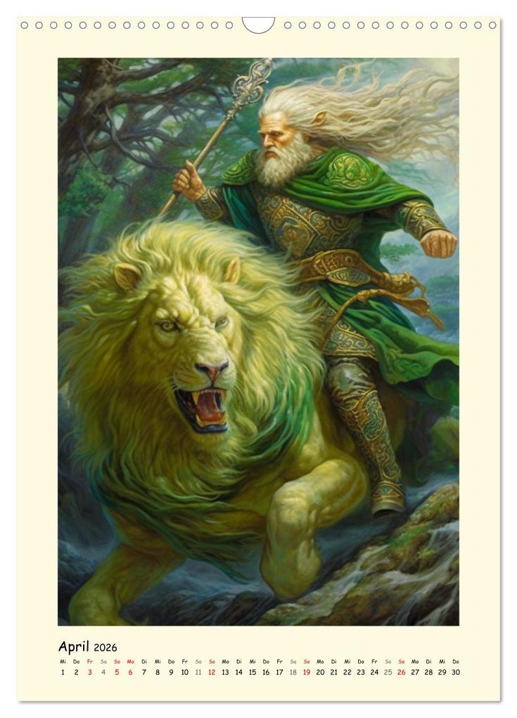 Weitere Ansicht: Zauberland. Der magische Ort hinter dem Schleier (Wandkalender 2026 DIN A3 hoch), CALVENDO Monatskalender | Calvendo, Rose Hurley