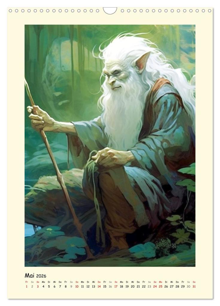 Weitere Ansicht: Zauberland. Der magische Ort hinter dem Schleier (Wandkalender 2026 DIN A3 hoch), CALVENDO Monatskalender | Calvendo, Rose Hurley