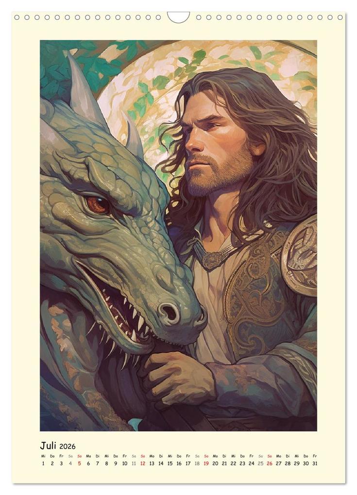 Weitere Ansicht: Zauberland. Der magische Ort hinter dem Schleier (Wandkalender 2026 DIN A3 hoch), CALVENDO Monatskalender | Calvendo, Rose Hurley