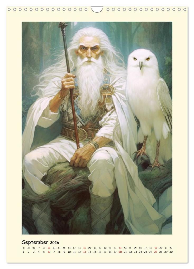 Weitere Ansicht: Zauberland. Der magische Ort hinter dem Schleier (Wandkalender 2026 DIN A3 hoch), CALVENDO Monatskalender | Calvendo, Rose Hurley