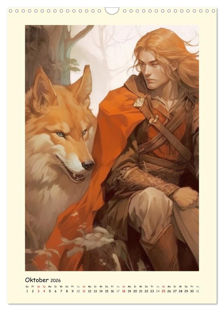 Weitere Ansicht: Zauberland. Der magische Ort hinter dem Schleier (Wandkalender 2026 DIN A3 hoch), CALVENDO Monatskalender | Calvendo, Rose Hurley