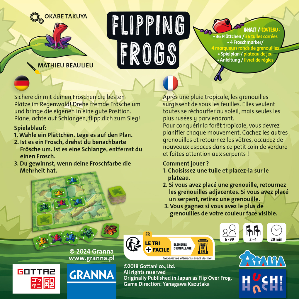 Weitere Ansicht: HUCH! - Flipping Frogs | Okabe Takuya
