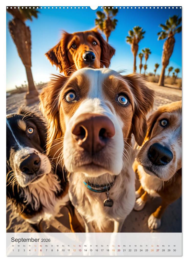 Weitere Ansicht: Lustige Tier-Selfies (Wandkalender 2026 DIN A2 hoch), CALVENDO Monatskalender | Calvendo, Steffen Gierok-Latniak