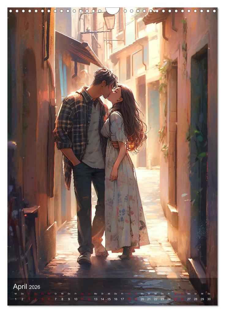 Weitere Ansicht: Verliebt in Manga (Wandkalender 2026 DIN A3 hoch), CALVENDO Monatskalender | Calvendo, Kerstin Waurick