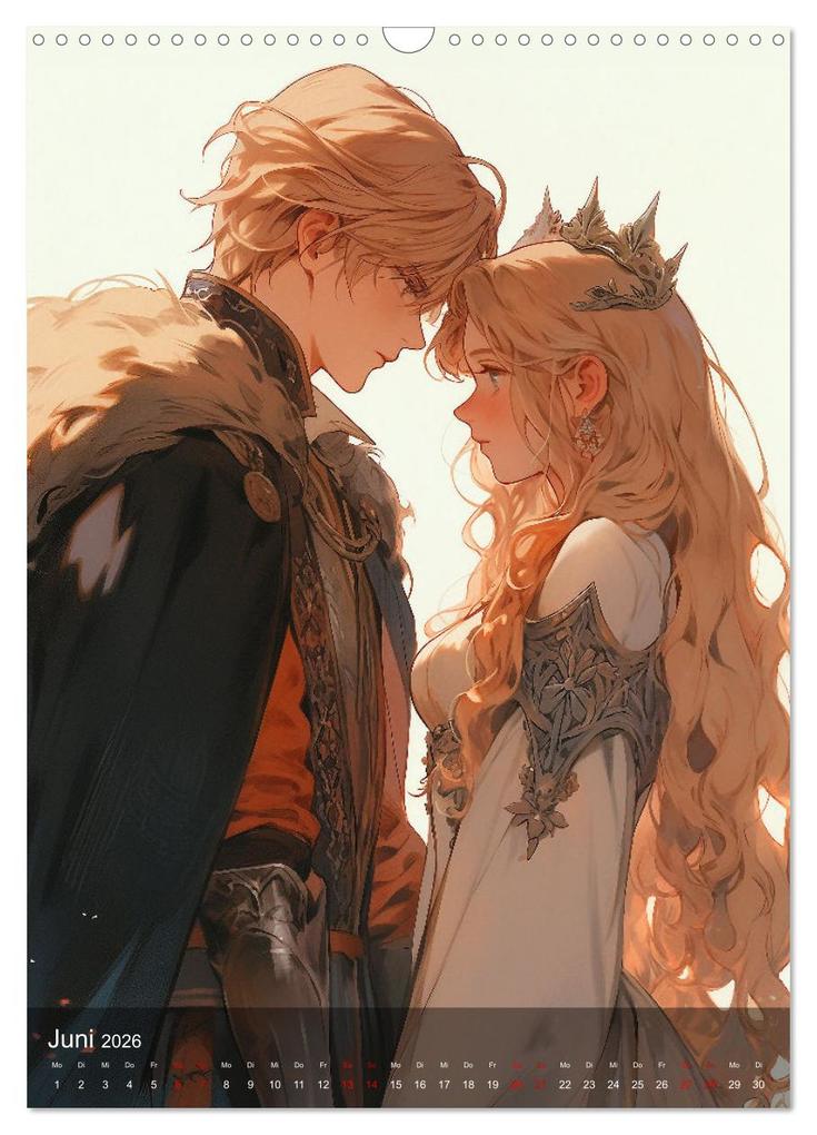 Weitere Ansicht: Verliebt in Manga (Wandkalender 2026 DIN A3 hoch), CALVENDO Monatskalender | Calvendo, Kerstin Waurick