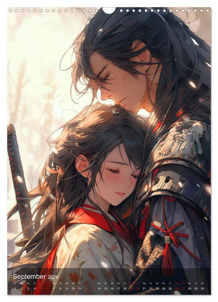 Weitere Ansicht: Verliebt in Manga (Wandkalender 2026 DIN A3 hoch), CALVENDO Monatskalender | Calvendo, Kerstin Waurick