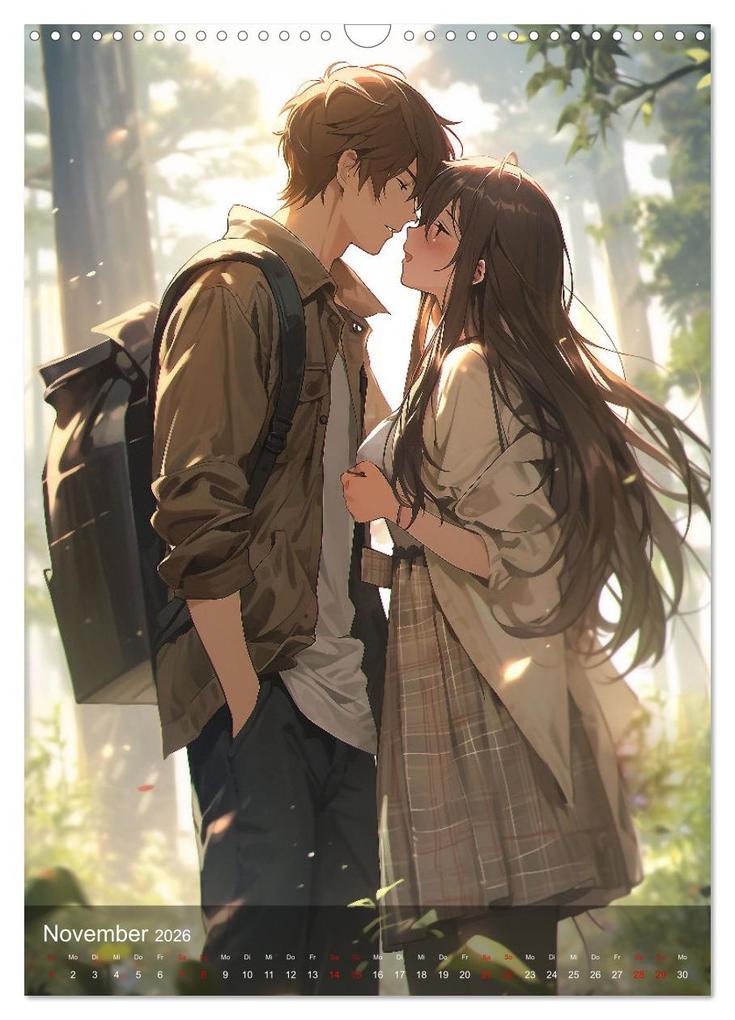 Weitere Ansicht: Verliebt in Manga (Wandkalender 2026 DIN A3 hoch), CALVENDO Monatskalender | Calvendo, Kerstin Waurick
