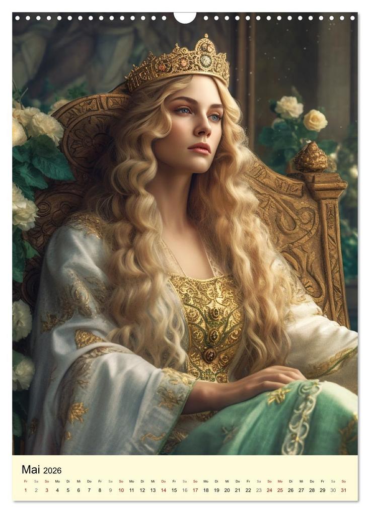 Weitere Ansicht: Die Anderwelt. Mystische Sagengestalten der Kelten (Wandkalender 2026 DIN A3 hoch), CALVENDO Monatskalender | Calvendo, Rose Hurley