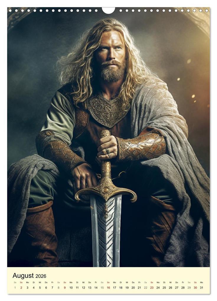 Weitere Ansicht: Die Anderwelt. Mystische Sagengestalten der Kelten (Wandkalender 2026 DIN A3 hoch), CALVENDO Monatskalender | Calvendo, Rose Hurley