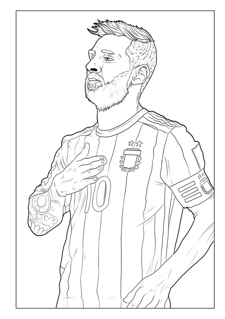 Weitere Ansicht: Fußball Malbuch Superstars WM 2022 für Kinder ab 6 Jahren mit über 50 Ausmalbildern | Josef Mickey Müller