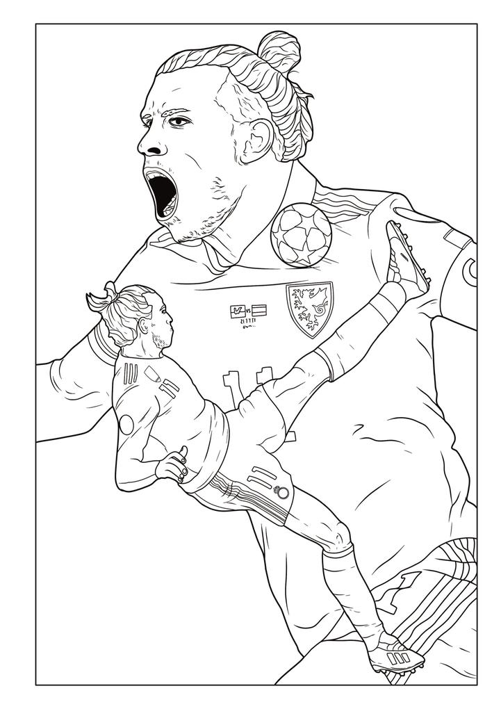 Weitere Ansicht: Fußball Malbuch Superstars WM 2022 für Kinder ab 6 Jahren mit über 50 Ausmalbildern | Josef Mickey Müller