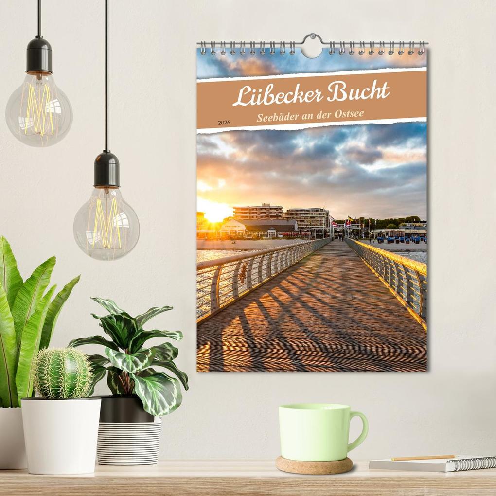Weitere Ansicht: Lübecker Bucht Seebäder an der Ostsee (Wandkalender 2026 DIN A4 hoch), CALVENDO Monatskalender | Andrea Dreegmeyer, Calvendo